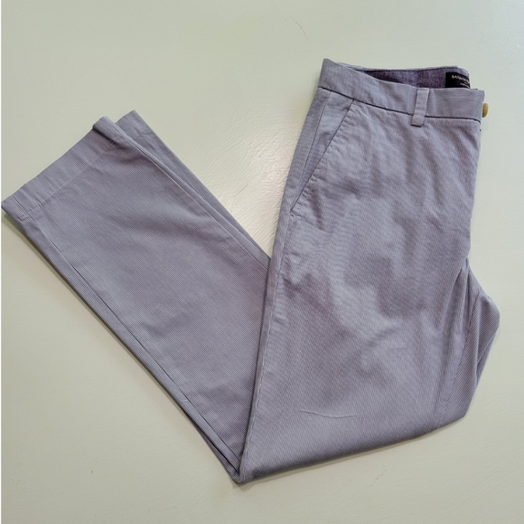 Banana Republic Other - NWOT BR striped 30x30 Aiden Chino light blue